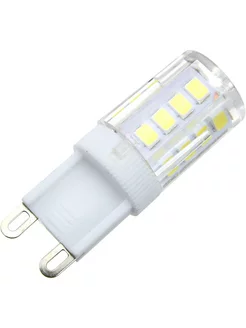 Лампа светодиодная LED-JCD 3Вт 230В G9 6500К 290Лм in-home