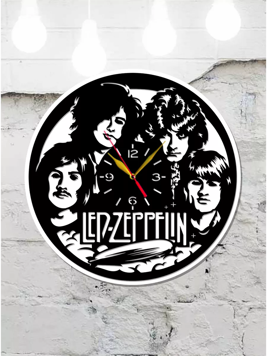 Настенные часы Led Zeppelin, Лед Зеппелин, Джимми Пейдж — фото 5