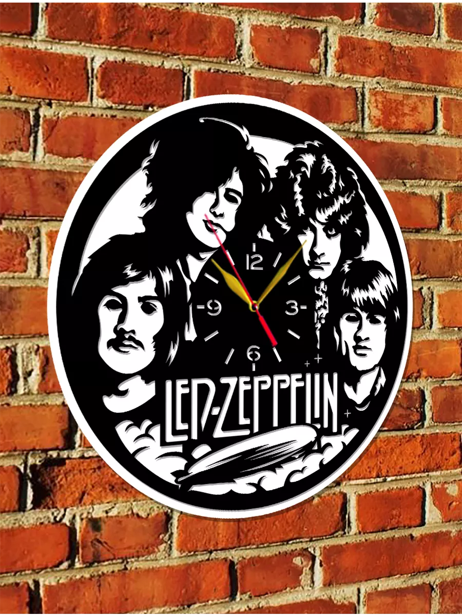 Настенные часы Led Zeppelin, Лед Зеппелин, Джимми Пейдж — фото 7