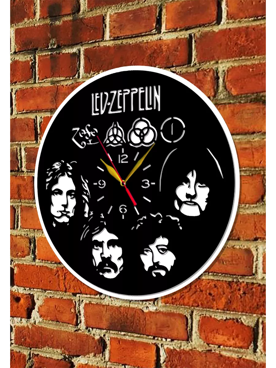 Настенные часы Led Zeppelin, Лед Зеппелин, Джимми Пейдж — фото 5