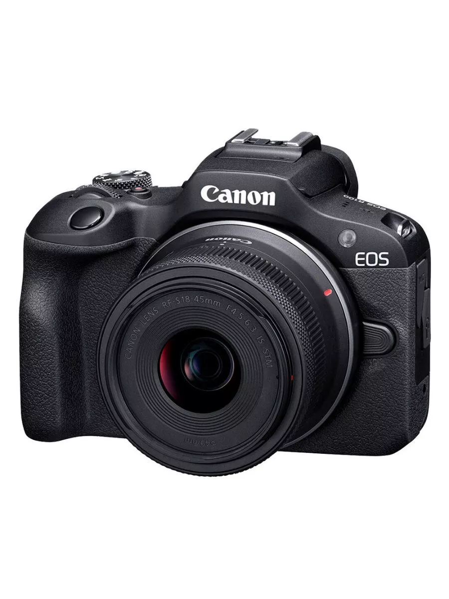 Фотоаппарат беззеркальный EOS R100 Kit RF-S 18-45 IS STM