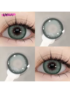 Цветные контактные линзы-14.5mm, 2 шт UYAAI 254208887 купить за 328 ₽ в интернет-магазине Wildberries