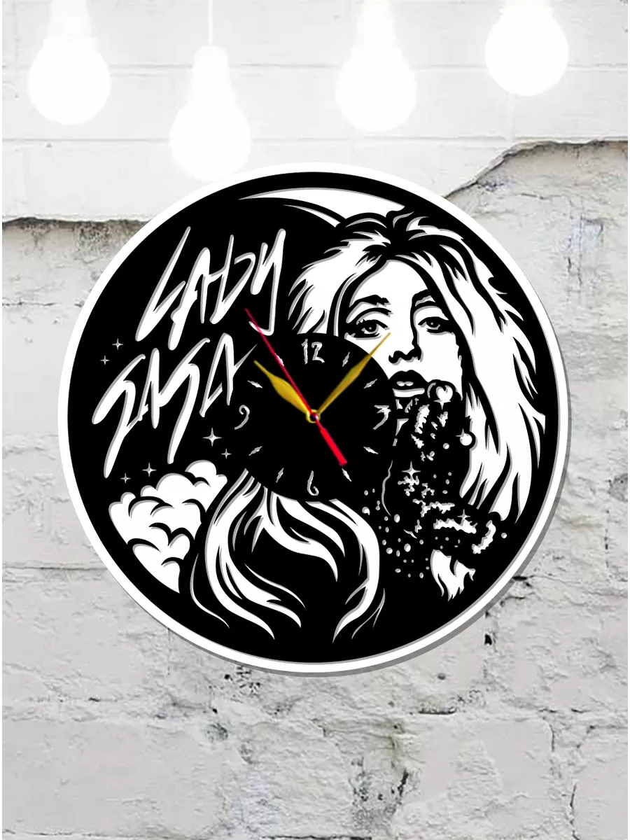 Настенные часы Lady Gaga, Леди Гага — фото 4