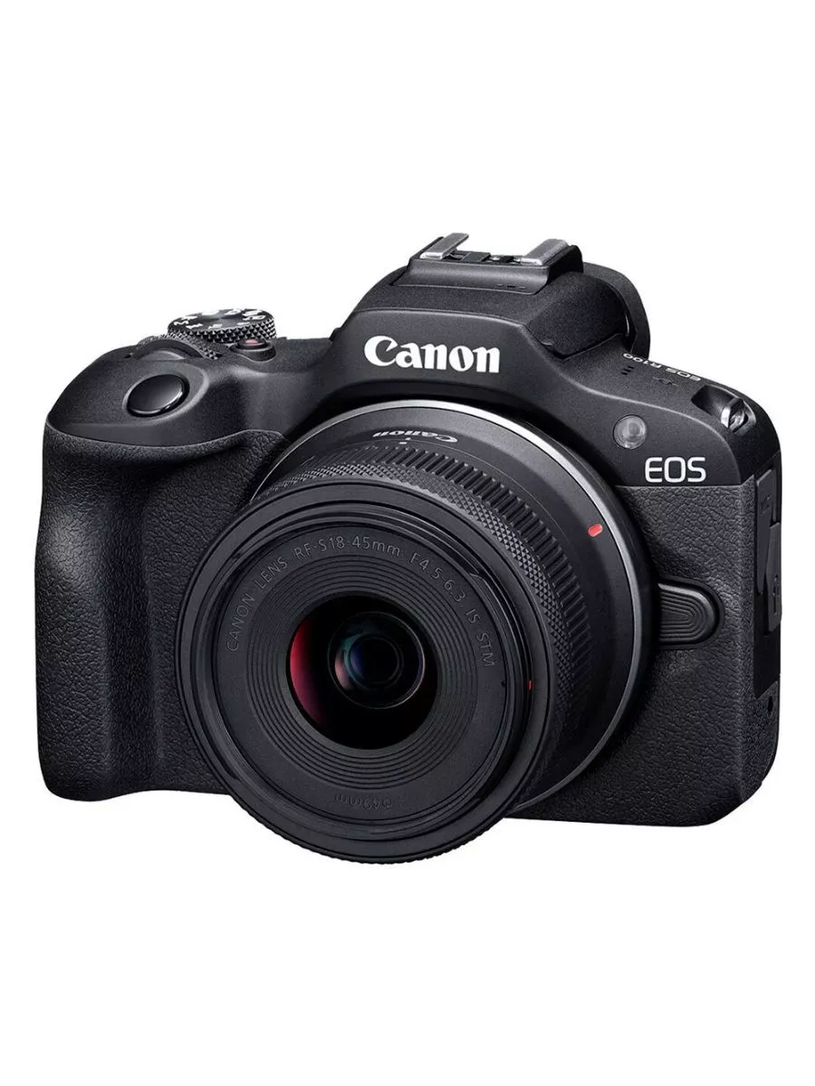 Фотоаппарат беззеркальный EOS R100 Kit RF-S 18-45 IS STM