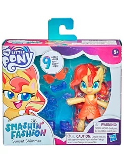 Игровой набор Smashin Fashion Sunset Shimmer My Little Pony 254267721 купить за 1 928 ₽ в интернет-магазине Wildberries