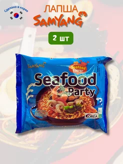 Самянг Рамен вкус Морепродуктов 125г*2шт SamYang 254272950 купить за 338 ₽ в интернет-магазине Wildberries