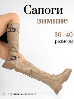 Зимние сапоги на молнии Diana boutique 254390756 купить за 4 716 ₽ в интернет-магазине Wildberries