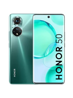 Смартфон HONOR 50 8 ГБ + 256 ГБ зеленый Honor 254473487 купить за 19 693 ₽ в интернет-магазине Wildberries