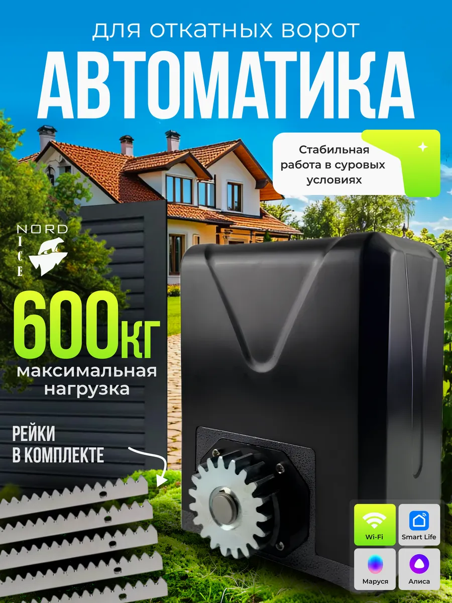 Привод для откатных ворот...