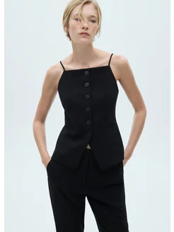 Жилет Mango 254504030 купить за 2 393 ₽ в интернет-магазине Wildberries