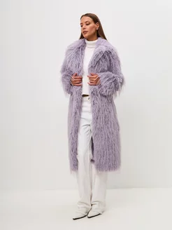 шуба искусственная длинная мех страус Sigaliya Furs 254541197 купить за 12 860 ₽ в интернет-магазине Wildberries