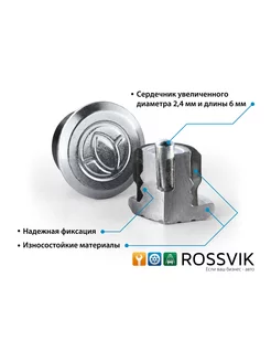 Шип ремонтный ШP12-8-2 PRO 75шт (пакет) ROSSVIK 254560366 купить за 700 ₽ в интернет-магазине Wildberries