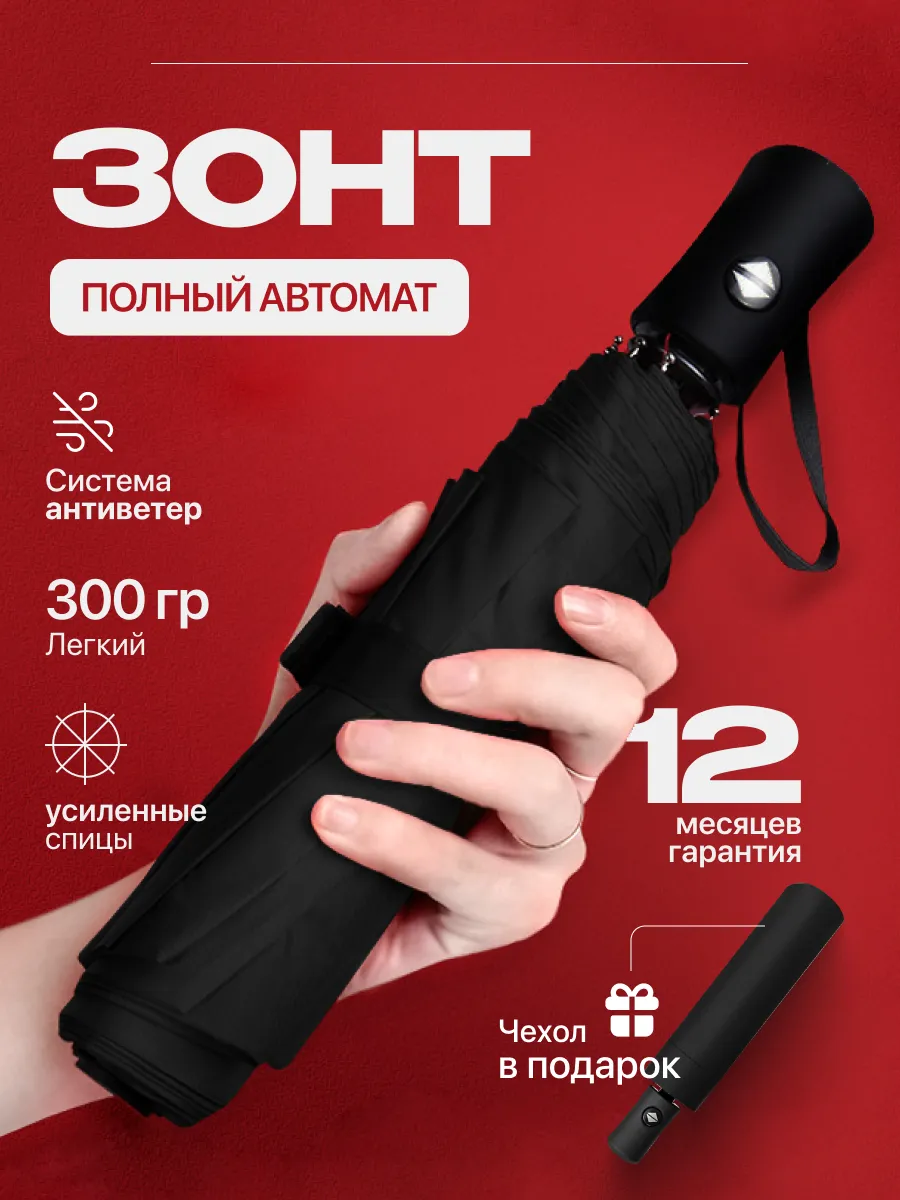 Зонт женский автомат...