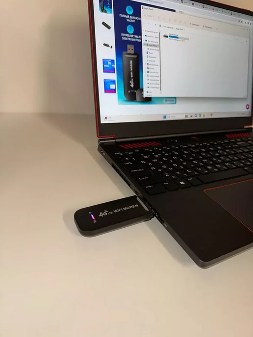 CPE 4G LTE Модем 3 в 1, черный, 4 г, фото 6