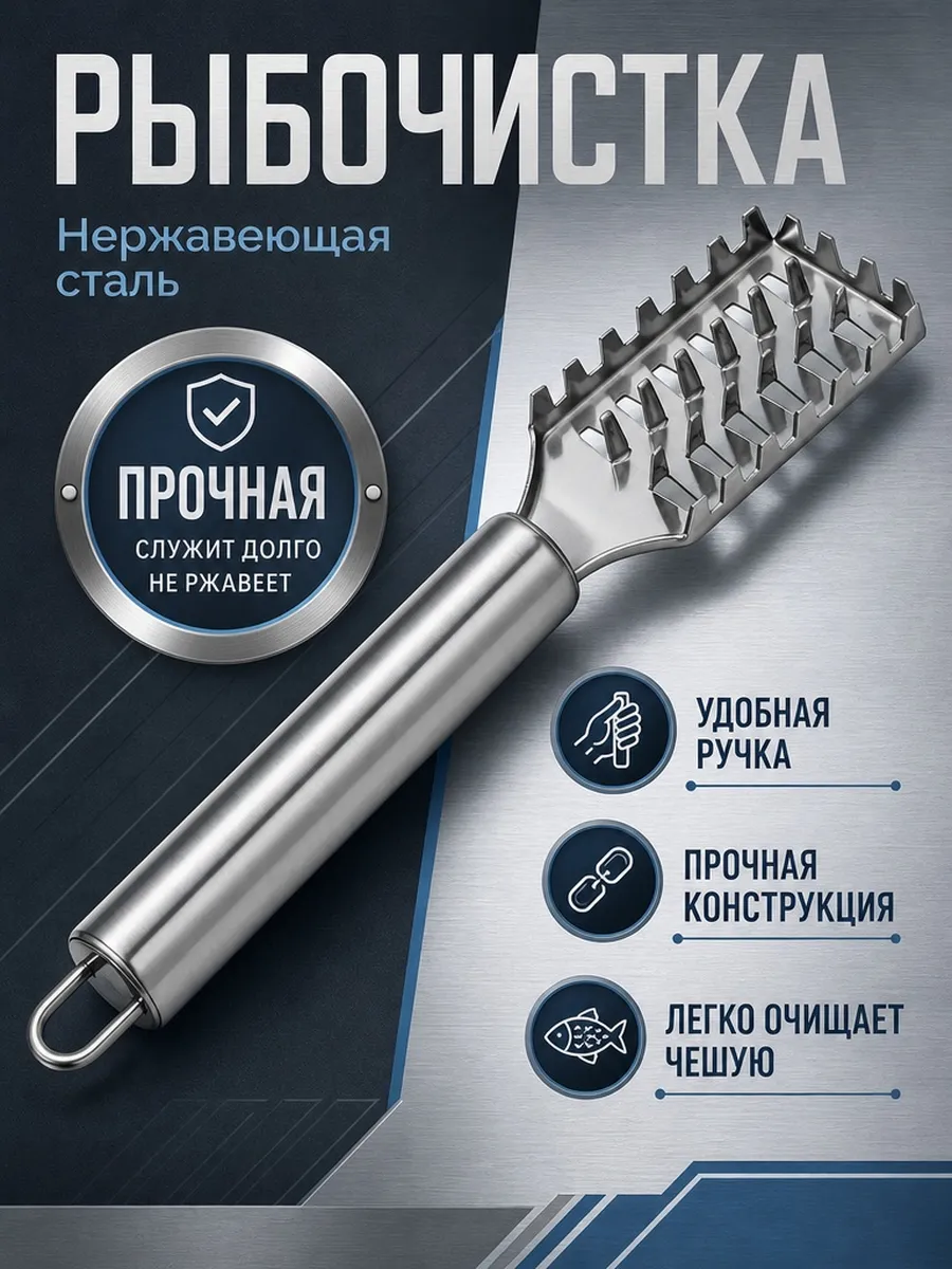 Рыбочистка - нож -скребок для рыбы