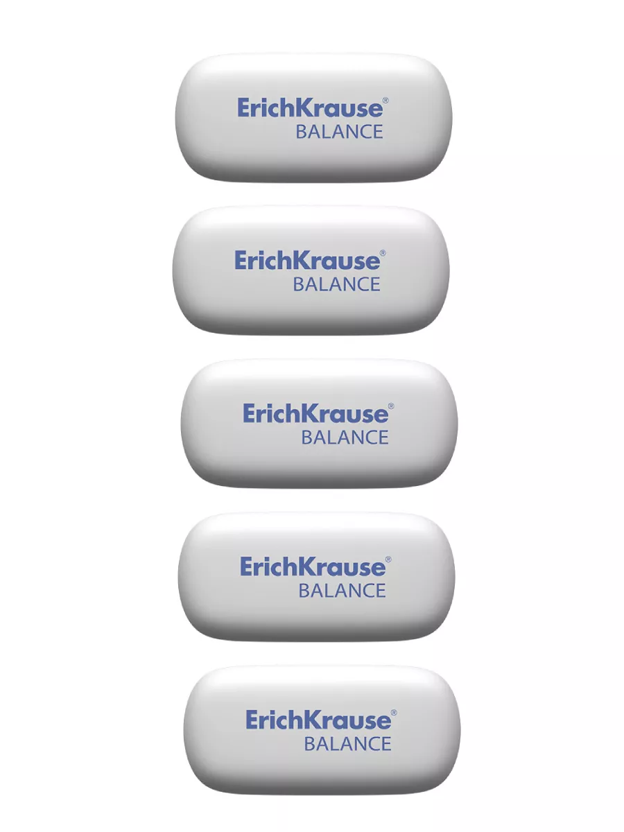 Ластик 5 шт ЕrichKrause Balance