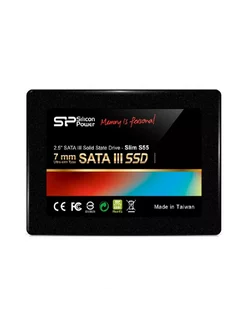 Накопитель SSD SATA-III 120GB SP120GBSS3S55S25 Slim S55 SILICON POWER 254794599 купить за 2 018 ₽ в интернет-магазине Wildberries