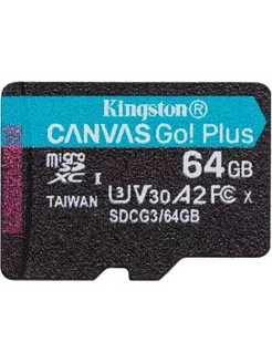 Карта памяти microSDXC SDCG3 64GBSP Canvas Go! Plus