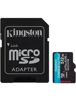 Карта памяти microSDXC 512GB SDCG3 512GB Canvas + Adapter