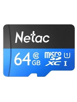 Карта памяти microSDXC 64GB NT02P500STN-064G-R P500+Adapter