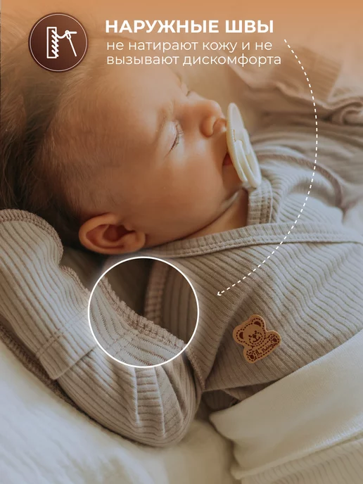 Be Babies Набор 3 шт Распашонки для новорожденных на кнопках, 3 шт, фото 4