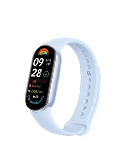 Фитнес браслет Mi Smart Band 9, синий Xiaomi 254970827 купить за 3 165 ₽ в интернет-магазине Wildberries