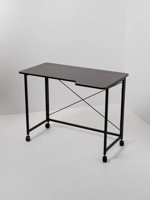 Столик складной для ноутбука 100х58х75см, Венге, 100x58x75 см, фото 6