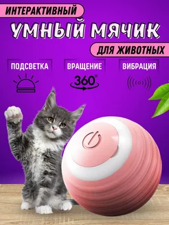 Интерактивная игрушка для кошек умный мяч