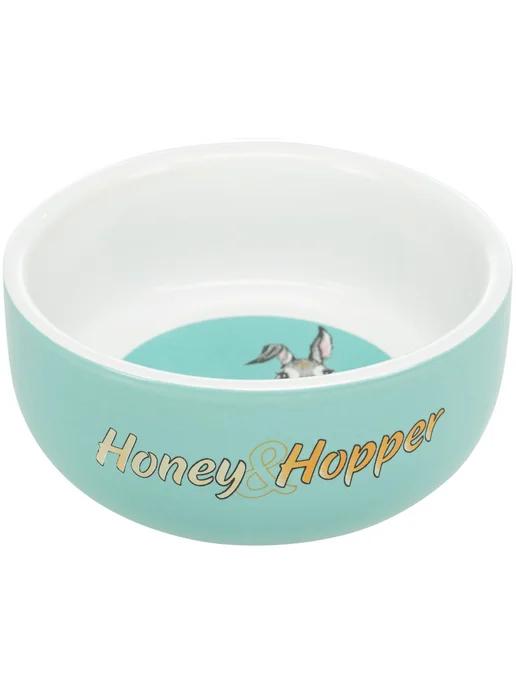 Trixie Миска Honey & Hopper для грызунов керамика 0,25 л, 250 мл, фото 2