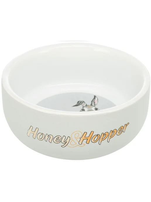 Trixie Миска Honey & Hopper для грызунов керамика 0,25 л, 250 мл, фото 5