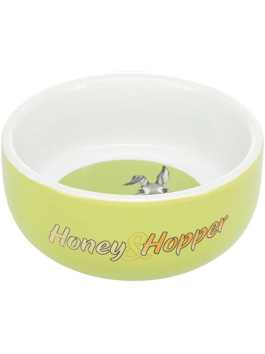 Trixie Миска Honey & Hopper для грызунов керамика 0,25 л, 250 мл, фото 6