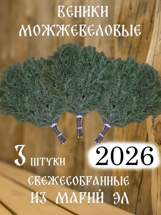 веник для бани березовый банный 6 штук, 3 шт, в упаковке 500 г