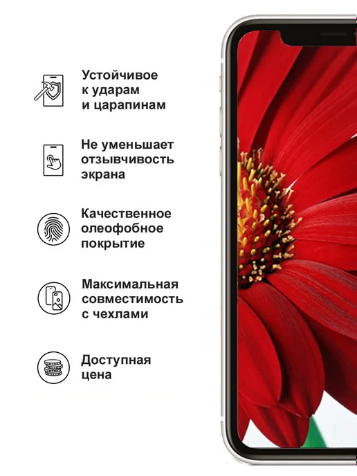 FloRed Стекло Xiaomi Redmi A3 A3x Poco C61, 2 шт, фото 6