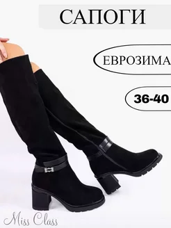 Сапоги еврозима Miss Class 255077229 купить за 3 720 ₽ в интернет-магазине Wildberries