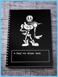 Блокнот Скетчбук Undertale Андертейл Папирус Papyrus