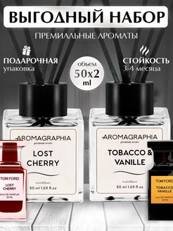 Набор диффузоров для дома с палочками, 2шт Aromagraphia 255125660 купить за 893 ₽ в интернет-магазине Wildberries