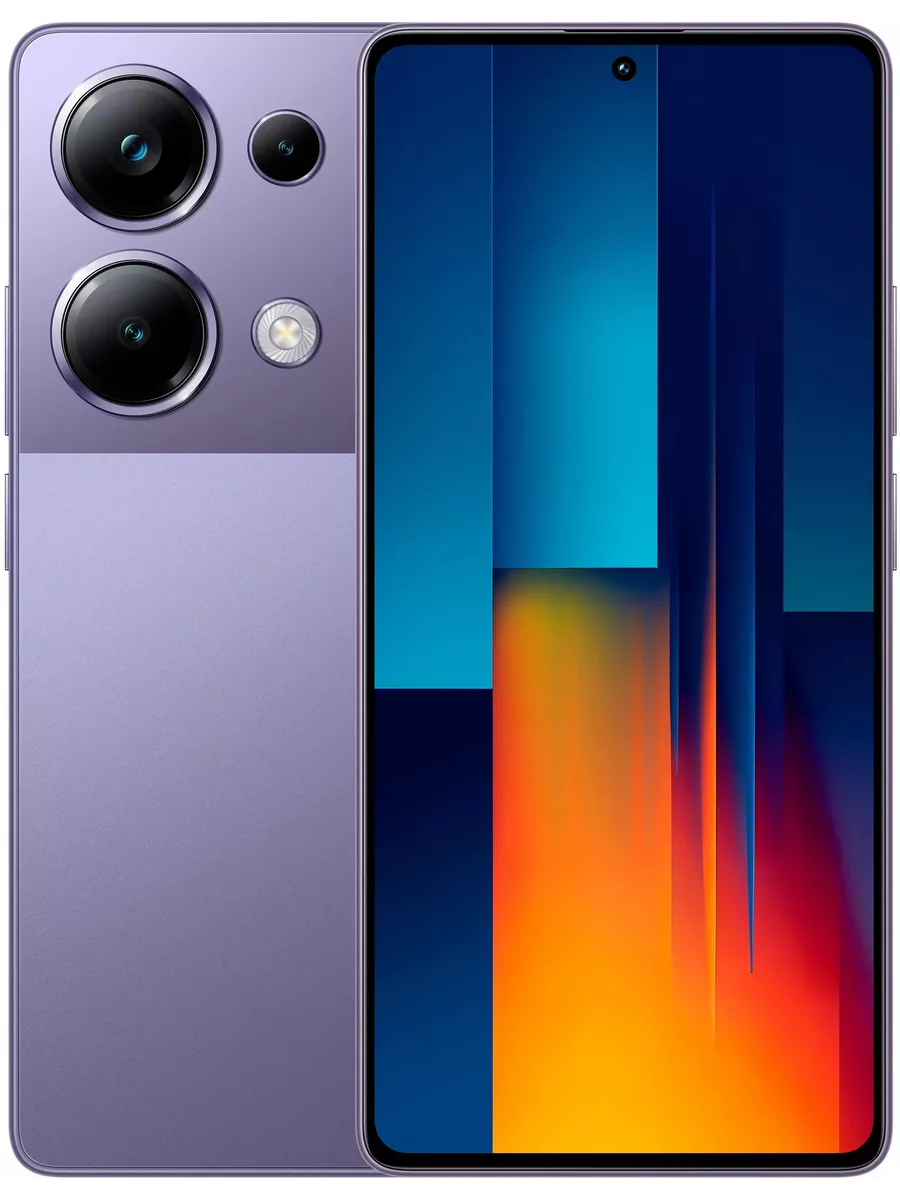 Смартфон POCO M6 Pro 12 512 Гб фиолетовый РСТ Xiaomi 255221249 купить за 32 360 ₽ в интернет‑магазине Wildberries