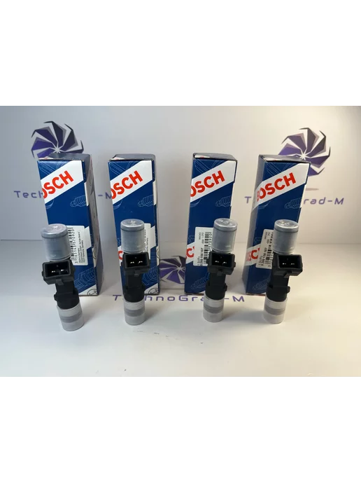 BOSCH Комплект форсунок топливных 0280158107, 4 шт, фото 2