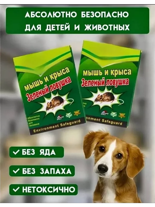 Нет бренда Липкая мышеловка от мышей и крыс 10 шт, 10 шт, фото 2