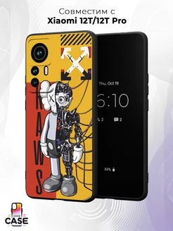 Чехол на Xiaomi 12T 12T Proс принтом Kaws