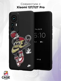 Чехол на Xiaomi 12T 12T Proс принтом Nike