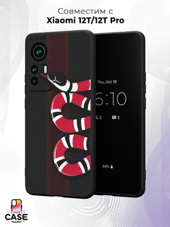 Чехол на Xiaomi 12T 12T Proс принтом Gucci