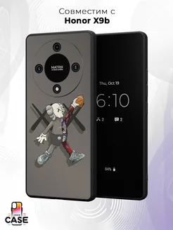 Чехол на Honor X9bс принтом Kaws