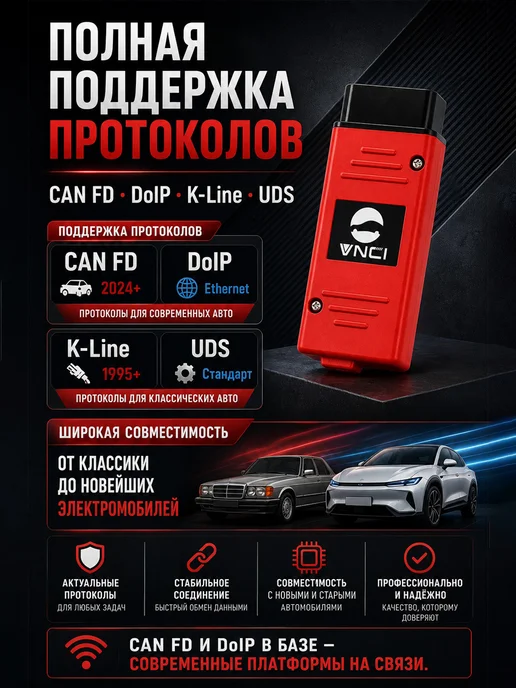 Aermotor VNCI 6154A V26.0.1 диагностика кодирование VW Audi Skoda, вариант, фото 7