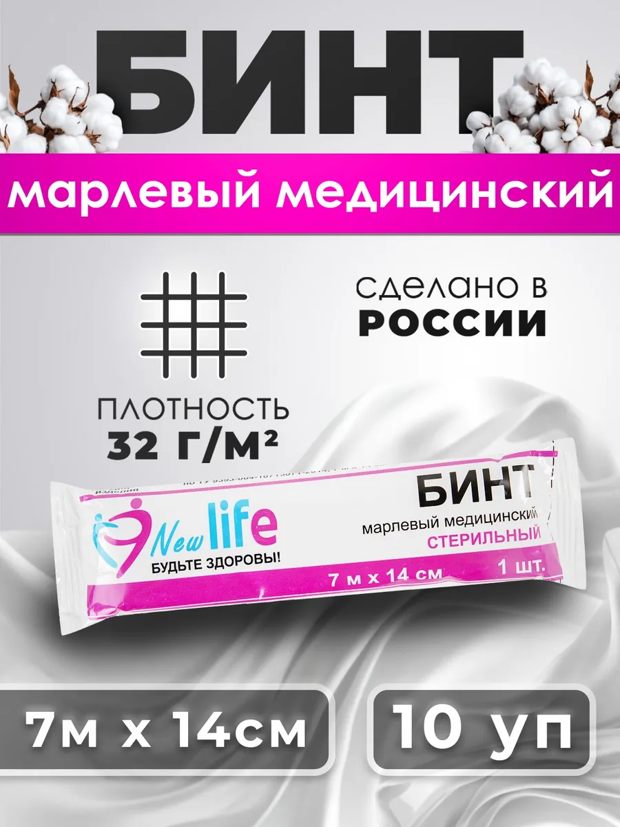 Бинт медицинский...