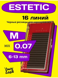 Le Maitre ресницы Estetic M 0.07 6-13 мм