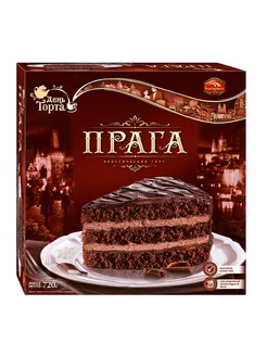 Торт Прага, 720г День торта 255389898 купить за 403 ₽ в интернет-магазине Wildberries