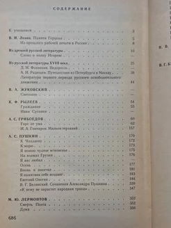 Русская литература. 8 класс