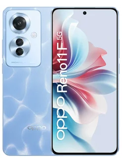 Смартфон OPPO Reno11 F 8/256Gb, CPH2603, голубой OPPO 255436275 купить за 46 259 ₽ в интернет-магазине Wildberries