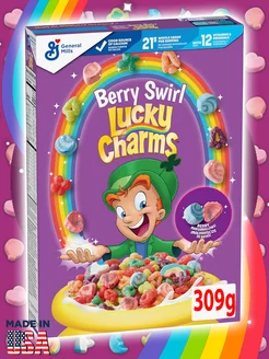 Хлопья Сухой завтрак Lucky Charms Ягодный микс с маршмеллоу